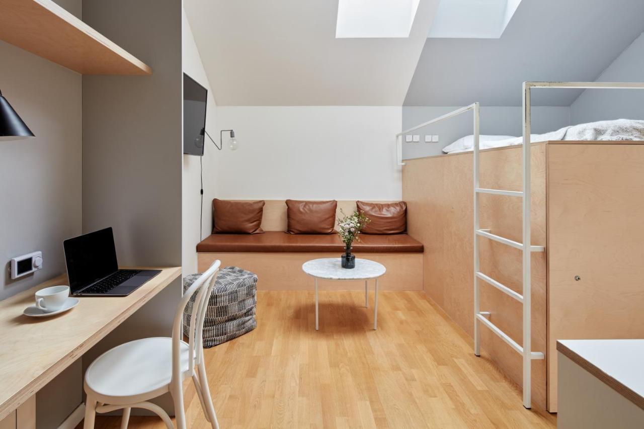 Apartmán Sunlit Studio Near Wenceslas Square By Prague Days Exteriér fotografie
